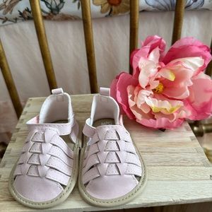 Pink Baby Crib Sandals